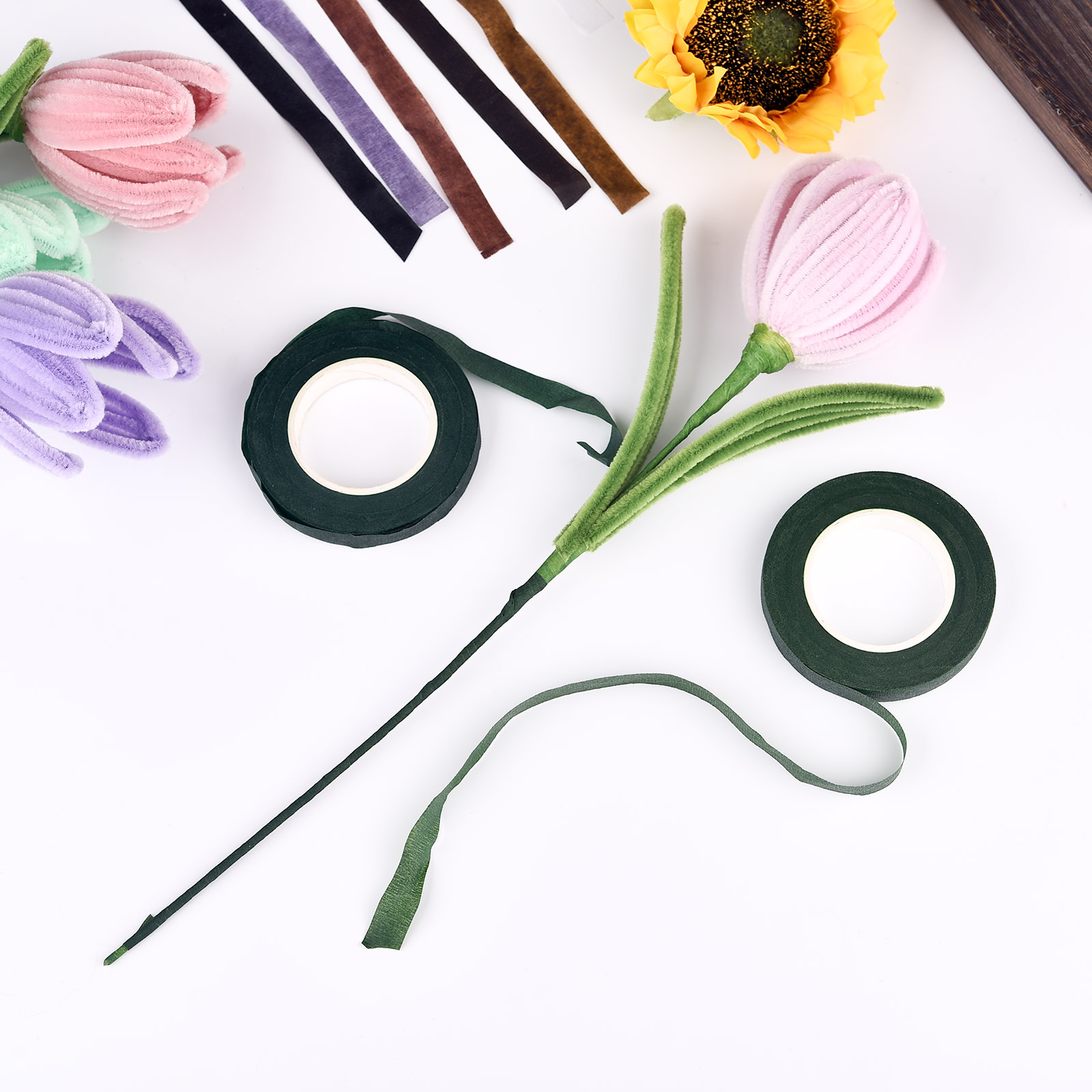 30yards Floral Stem Tape Corsa - огляд і ціна Florist Supply Bulk