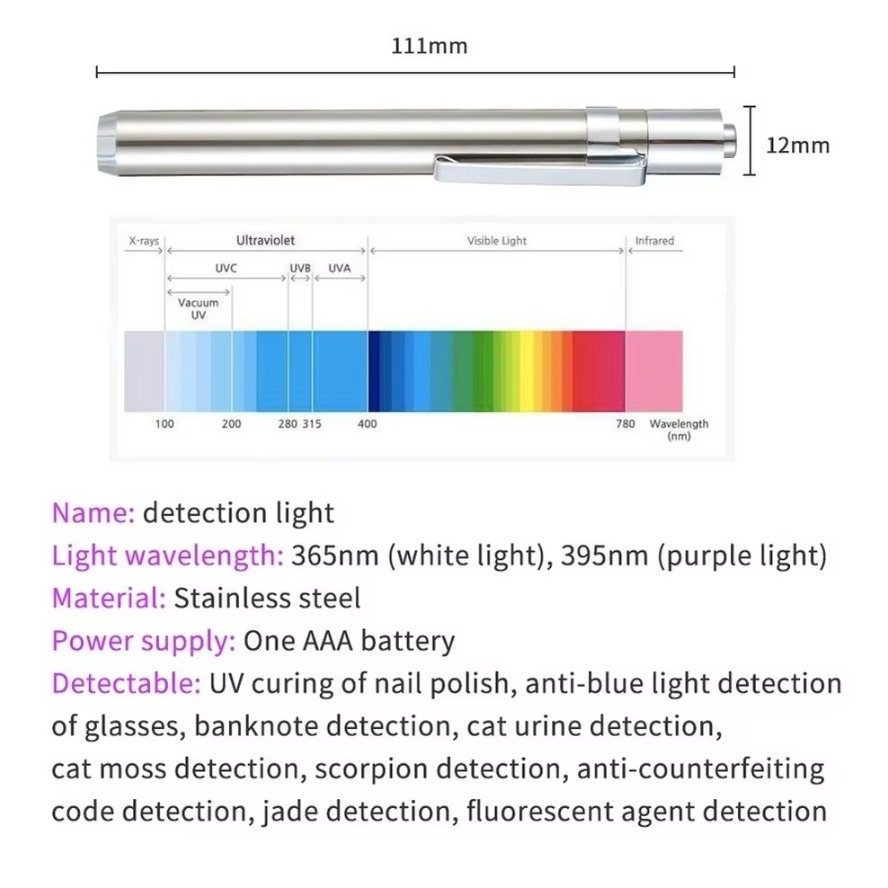 Mini LED UV Inspection Lamp 36 - огляд і ціна Preserved Moss Sheet