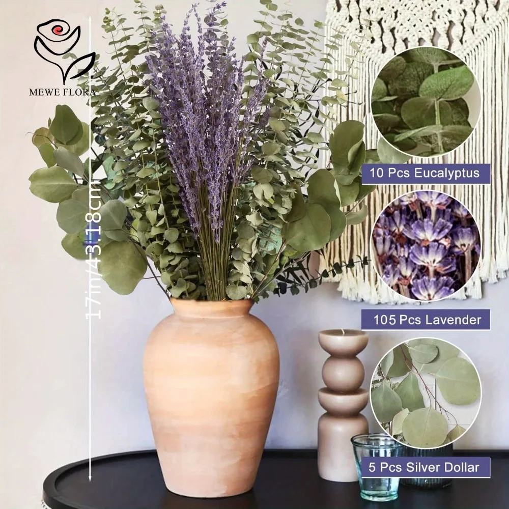 30Pcs Dried Flowers Preserved  - огляд і ціна Eucalyptus Preserved