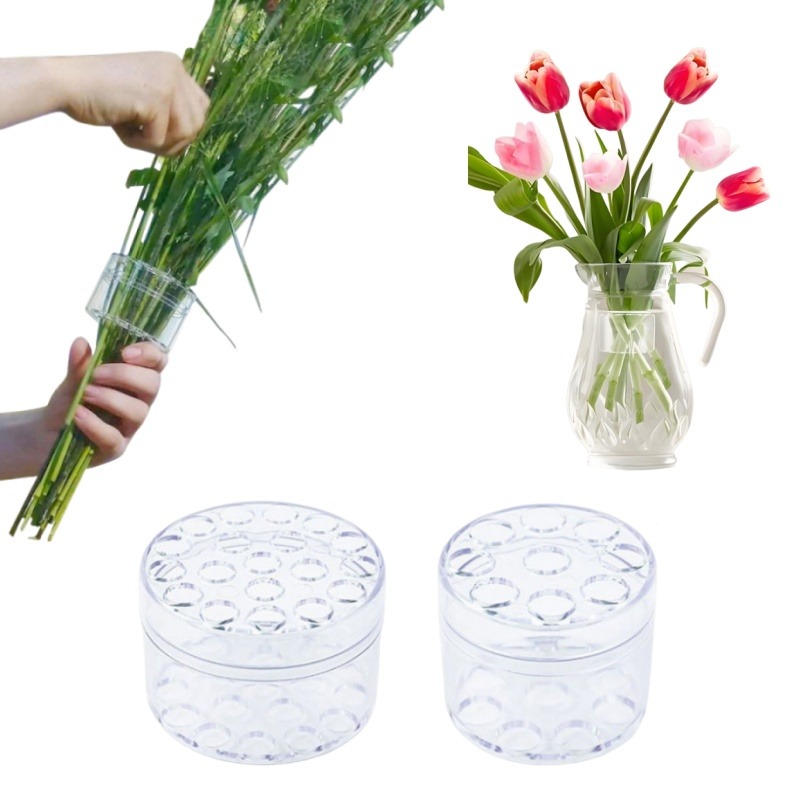 Spiral Stem Holder Sturdy Clea - огляд і ціна Florist Supply Bulk